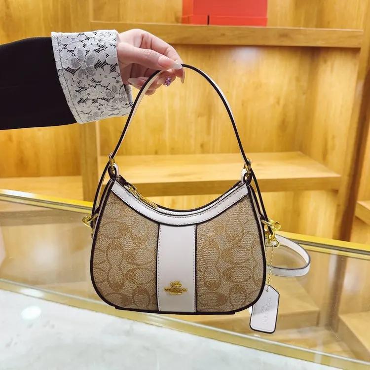 Sac à langer tendance et minimaliste de luxe, sac à main élégant à bandoulière pour femme, sac messa