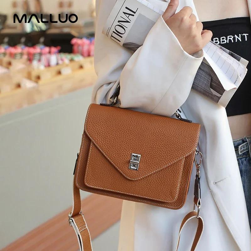 Femmes vache naturelle en cuir véritable sac à bandoulière femme grande capacité sac à bandoulière d
