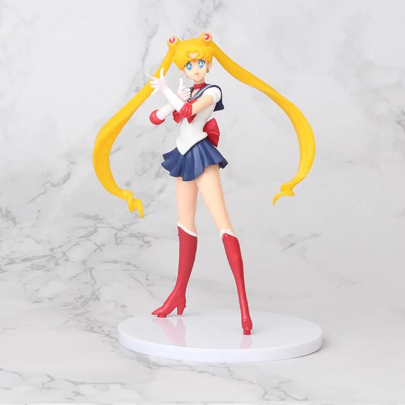 Figurine de marin lune, dessin animé Jupiter Makoto Venus Minako Tsukino, poupée lapin, jouet petite
