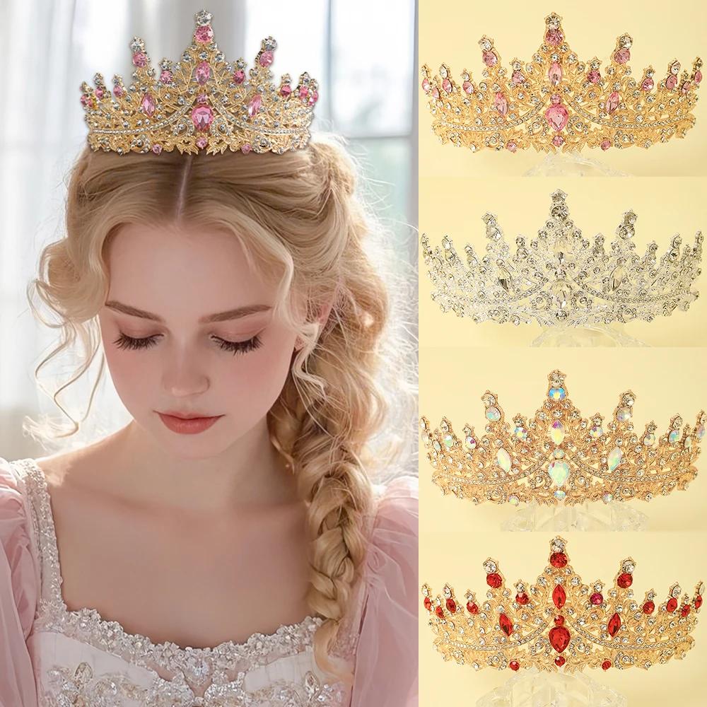 1 pièce de bandeau couronne multicolore adapté aux filles à porter lors des fêtes d'anniversaire et 