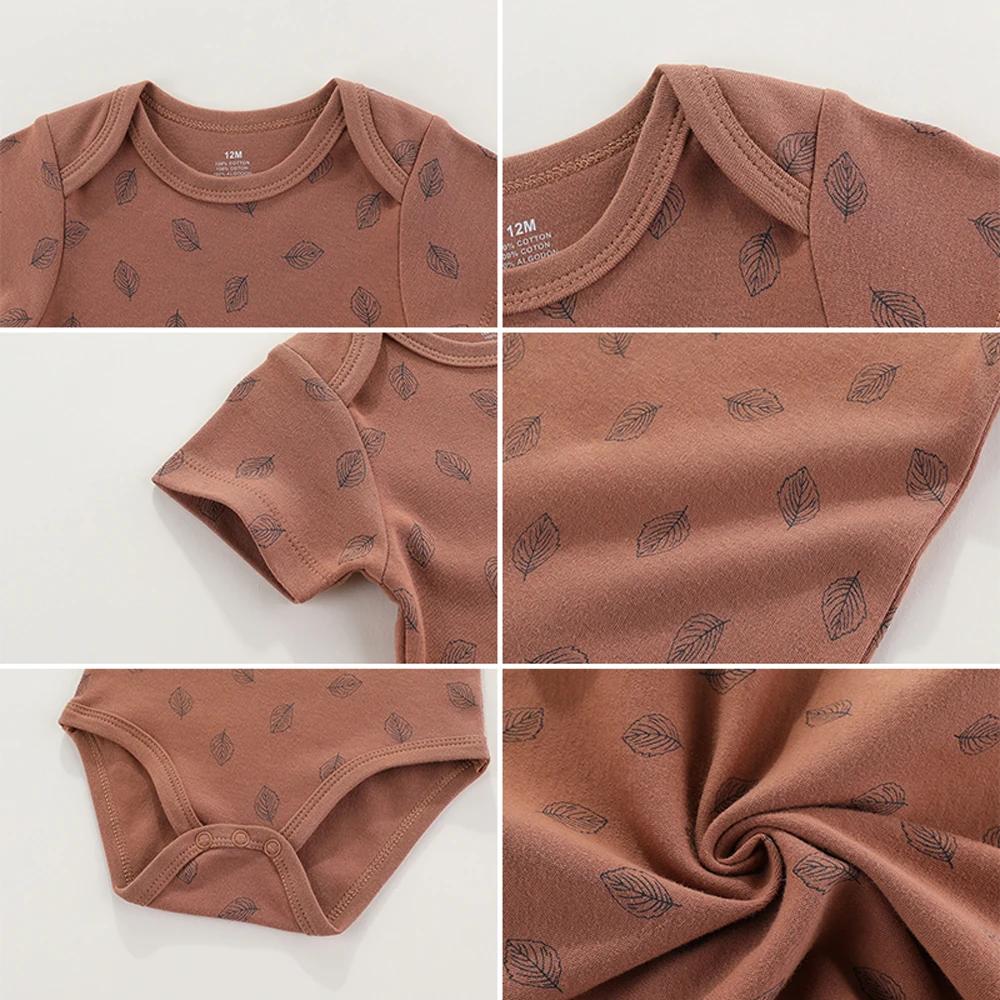 Lot 10 pièces vêtements bébé unisexe quatre saisons - Body pantalon ensemble doux nouveau-né cadeau