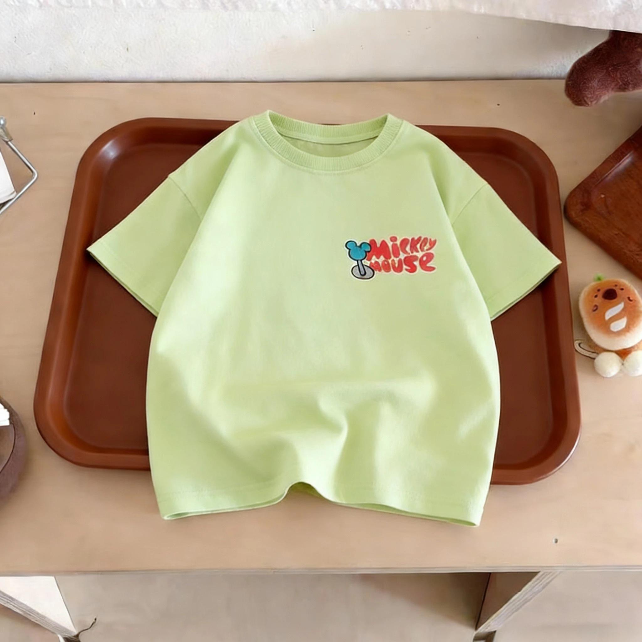 Toy Story imprimé t-shirt pour enfants vêtements d'été Simple mode à manches courtes hauts T-shirts 