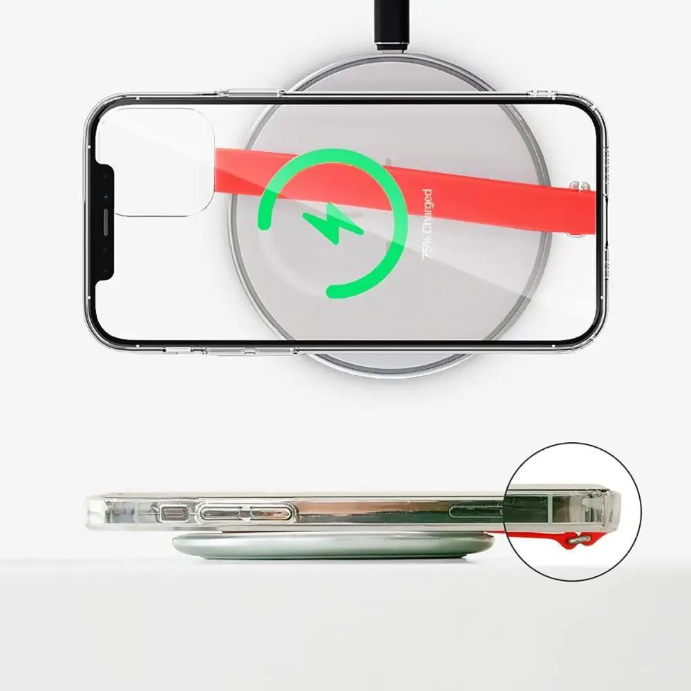 Slicone Grip téléphone main doigt anneau support sangle cordes bracelet main bande pour Samsung pour