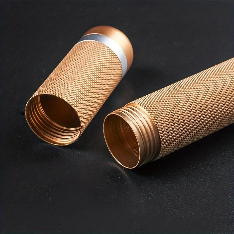 Humidor en aluminium de grande taille, Tube de cigares, étui résistant à l'humidité, accessoires pou