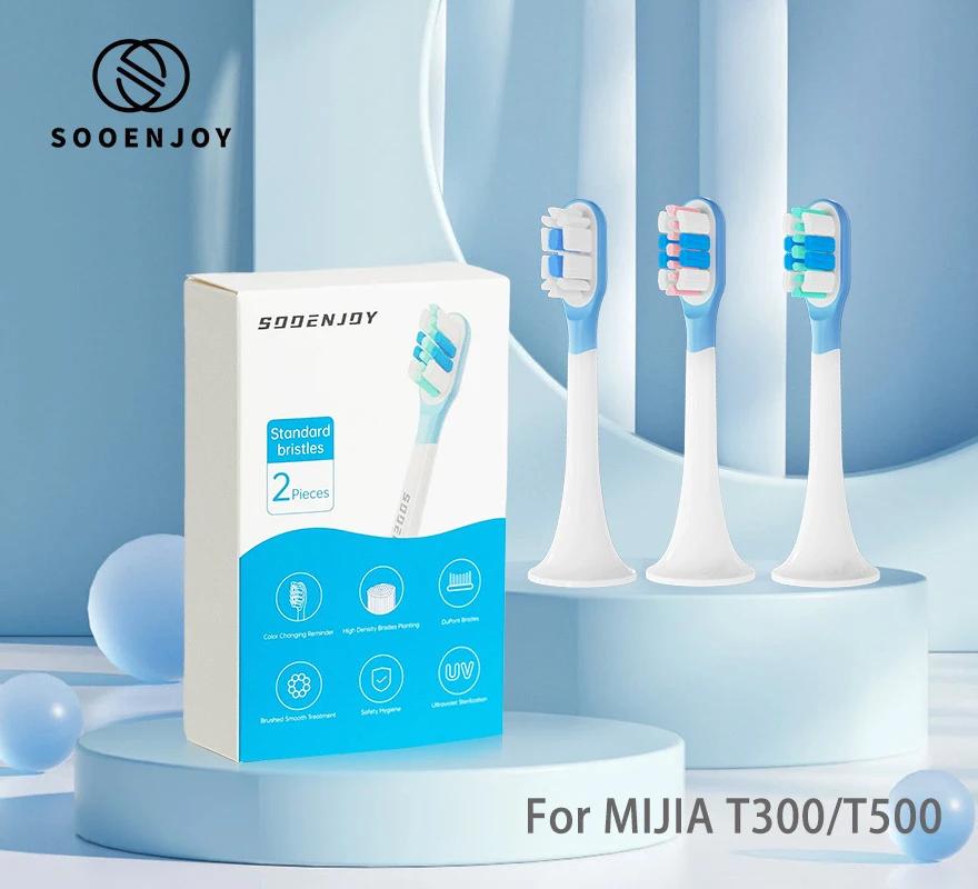 Têtes de brosse à dents de rechange pour Xiaomi MIJIA T300 T500, brosse à dents électrique sonique, 