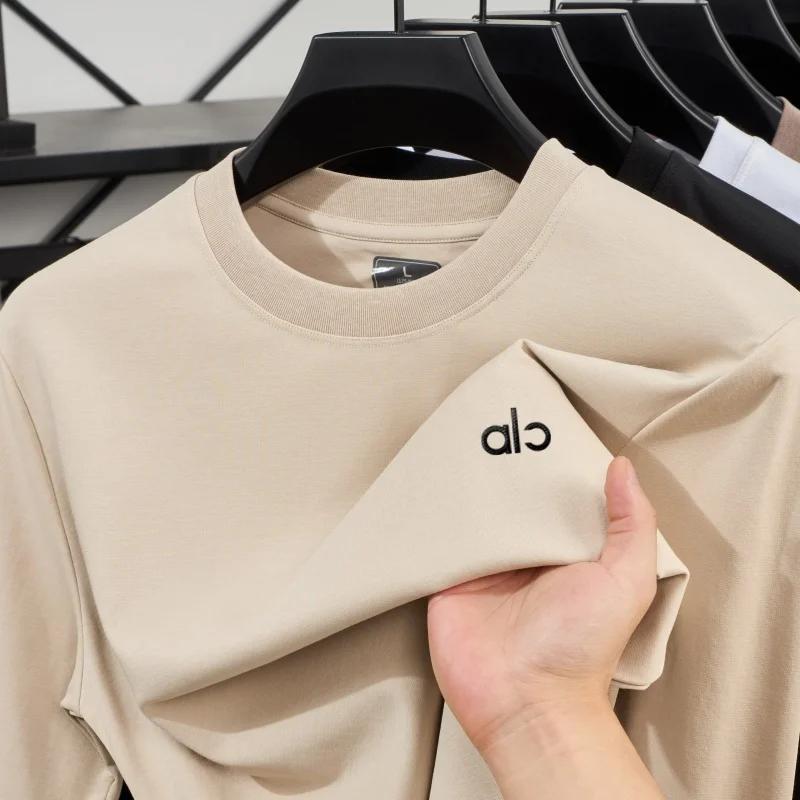 T-shirt pour homme, nouvelle mode estivale, couleur unie, haute qualité, 100% coton pur, design impr