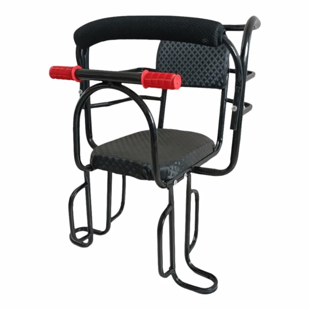 Monté à l'arrière ‌ Siège de sécurité pour enfant, selle, accoudoir, pédale ‌ Siège de vélo pour enf