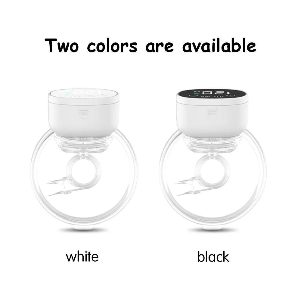 Tire-lait électrique portable, mains libres, silencieux, Invisible, 3 Modes, 9 niveaux d'aspiration,