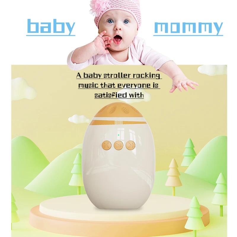 Accessoire bascule poussette automatique avec bruit blanc - Sucette sommeil bébé portable pour voyages