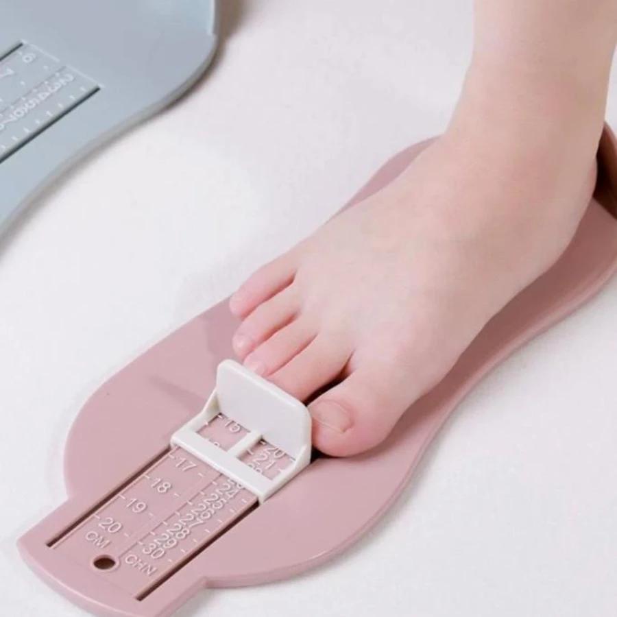 Règle de pied pour bébé, dispositif de mesure de la longueur du pied pour enfants, calculatrice de c