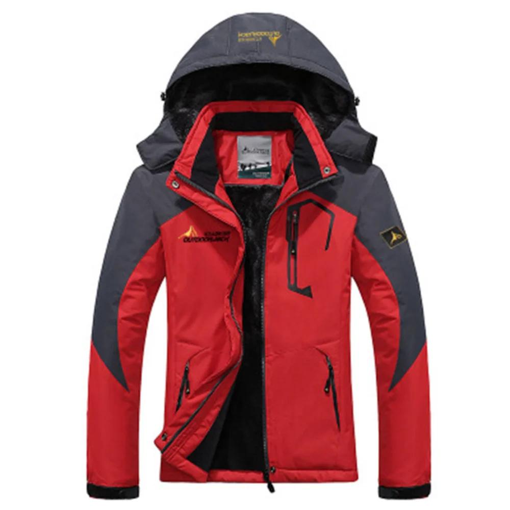 Parka coupe-vent pour hommes, manteaux de fourrure coupe-vent épais et chauds, style militaire à cap