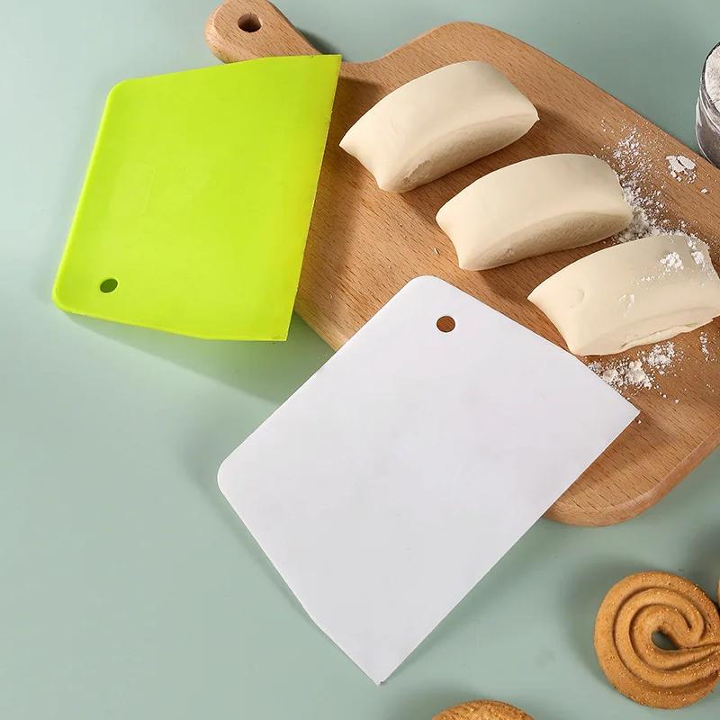 Outil de cuisson, grattoir en plastique, bricolage, spatule à crème pour pâtisserie, couteau de coup