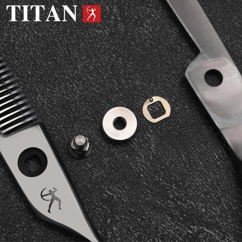 Titan – ciseaux de salon de coiffure professionnels, acier vg10, nouveau design, japon