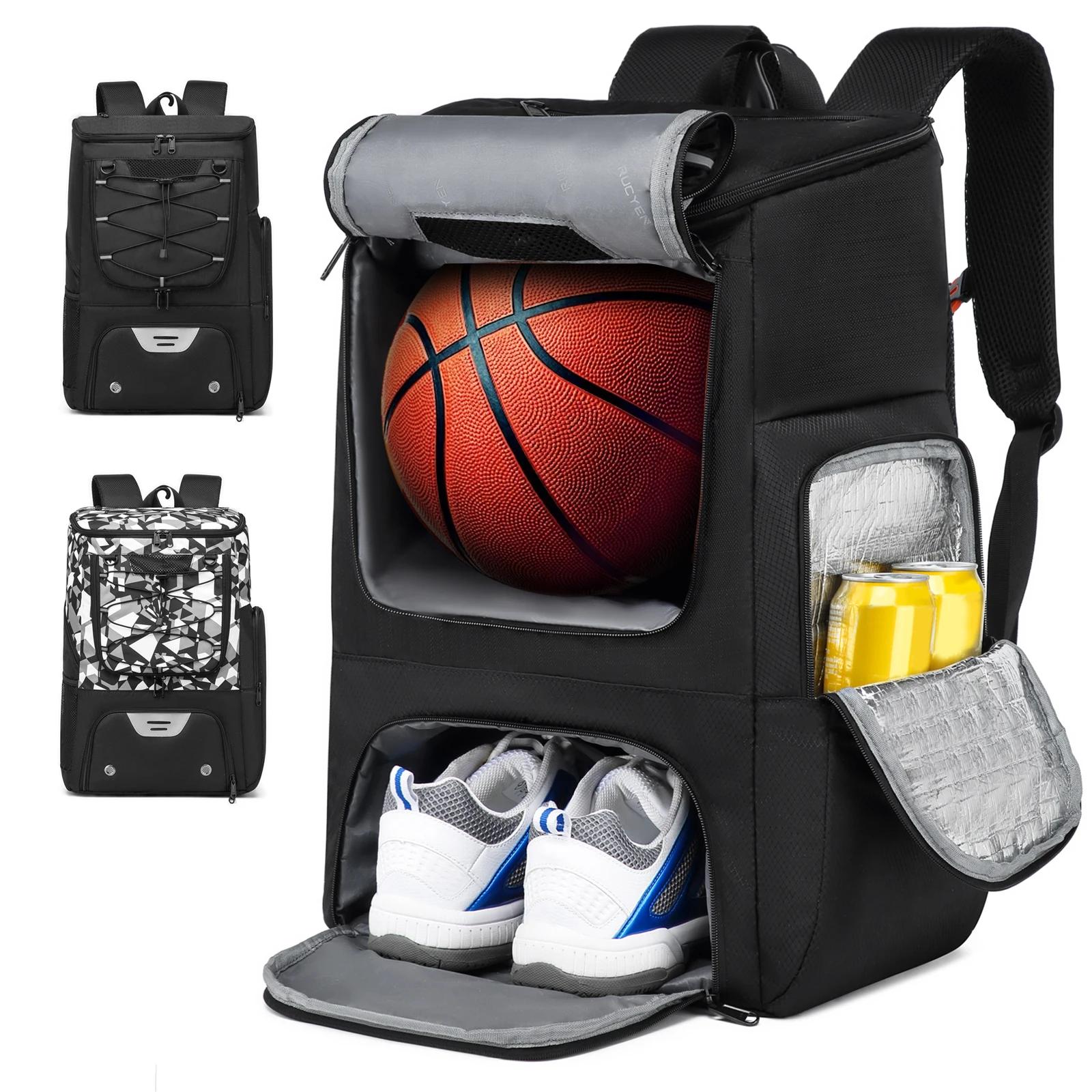 Sac à dos de Football pour hommes, sac à dos de basket-ball, sacs de rangement de Football en plein 