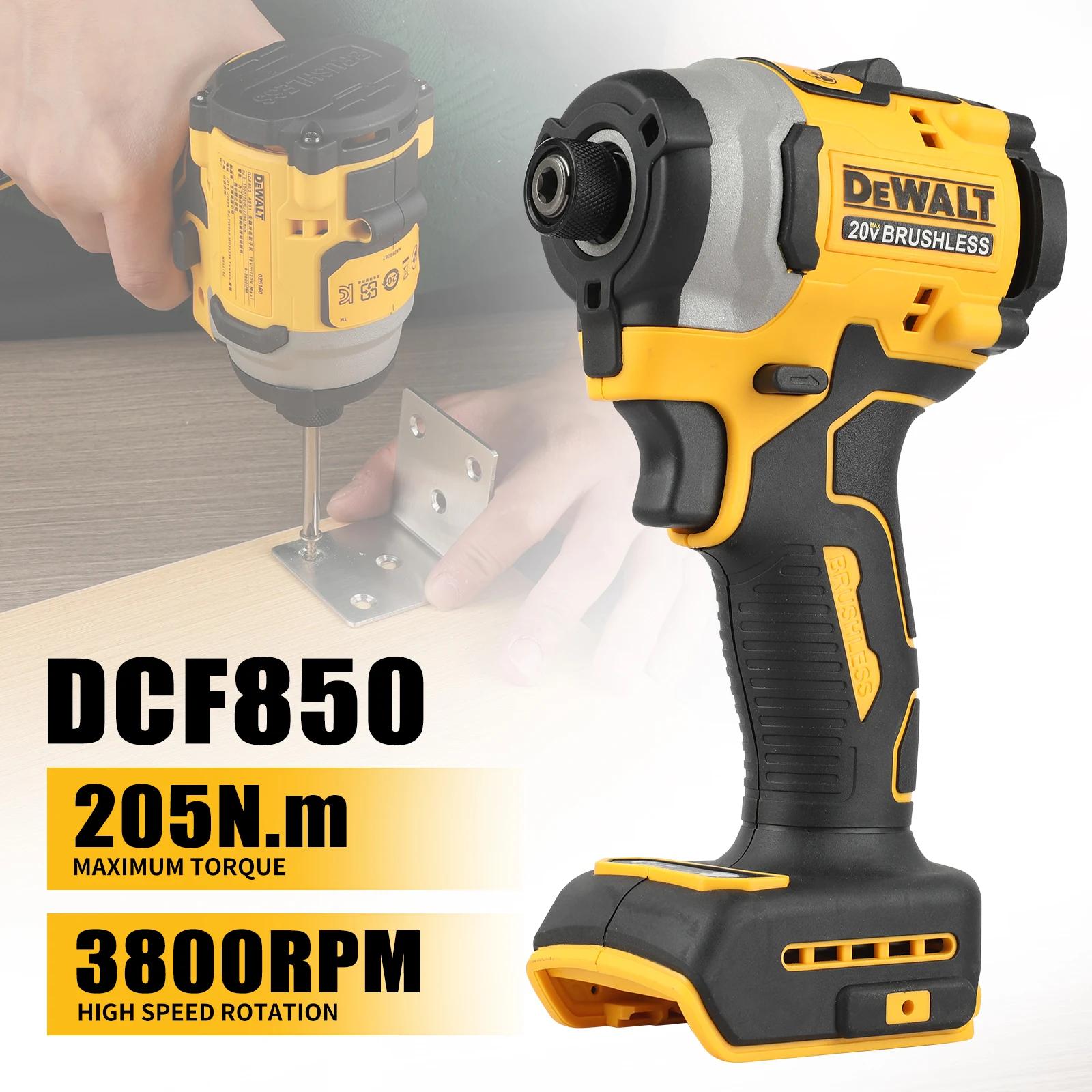 DeWalt – tournevis à moteur sans balais au Lithium, tournevis électrique, perceuse à main électrique