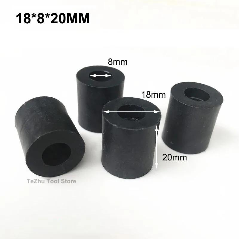 Entretoise en bec de canard, diamètre 16/18/19/22/25mm, alésage 6/8mm, Joint creux, Tube rond, fixat