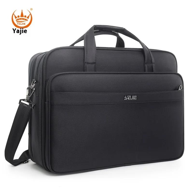 Yajie sac d'ordinateur d'affaires 19 pouces sac à main à la mode Oxford Bute sac à bandoulière grand