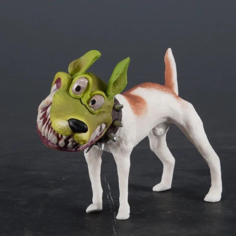 8 cm/3,1 pouces Anime le masque Figure drôle Parson Jack Russell figurines d'action Pvc Statue Colle