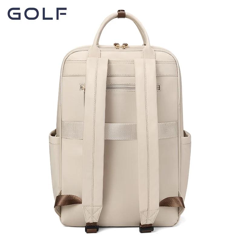 Sac à dos de golf Oxford pour femme, grande capacité, sac à dos pour ordinateur de voyage, sac à dos