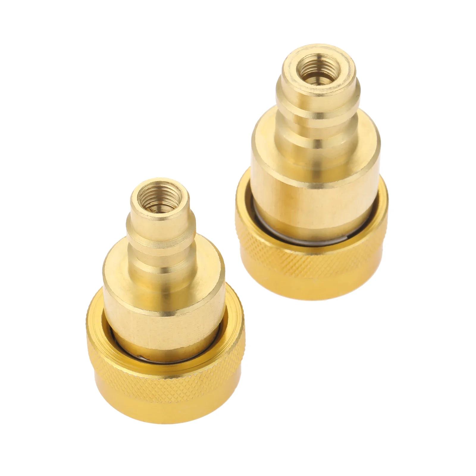 Kit de Conversion A/C R134a à R1234yf, adaptateur rapide, connecteur haute et basse tension réglable