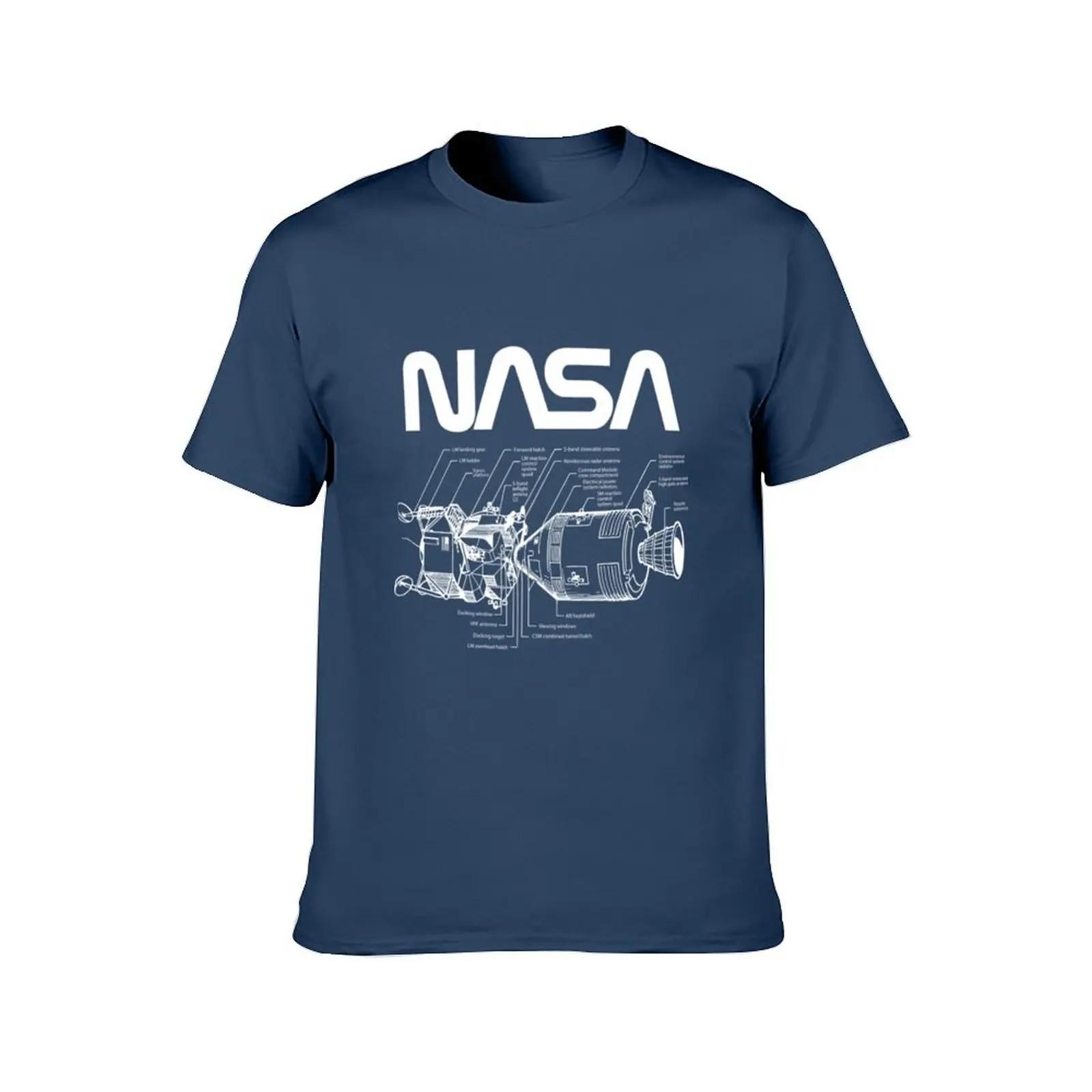 Apollo 13 T-ShirtNASA mission apollo 13 T-Shirt homme plaine anime t-shirts pour homme T-Shirt
