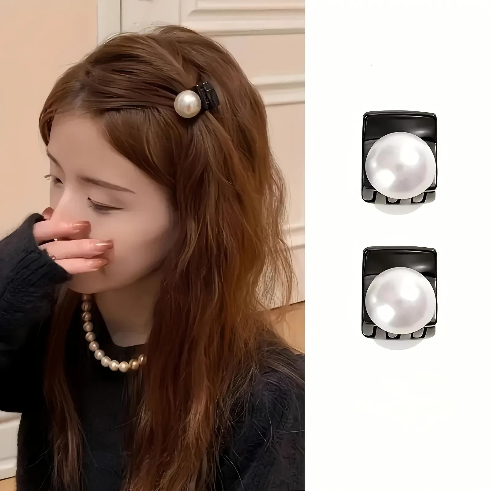 Cheveux en perles de luxe légers, 2 pièces, avec Mini conception à forte adhérence, adaptés à la mod