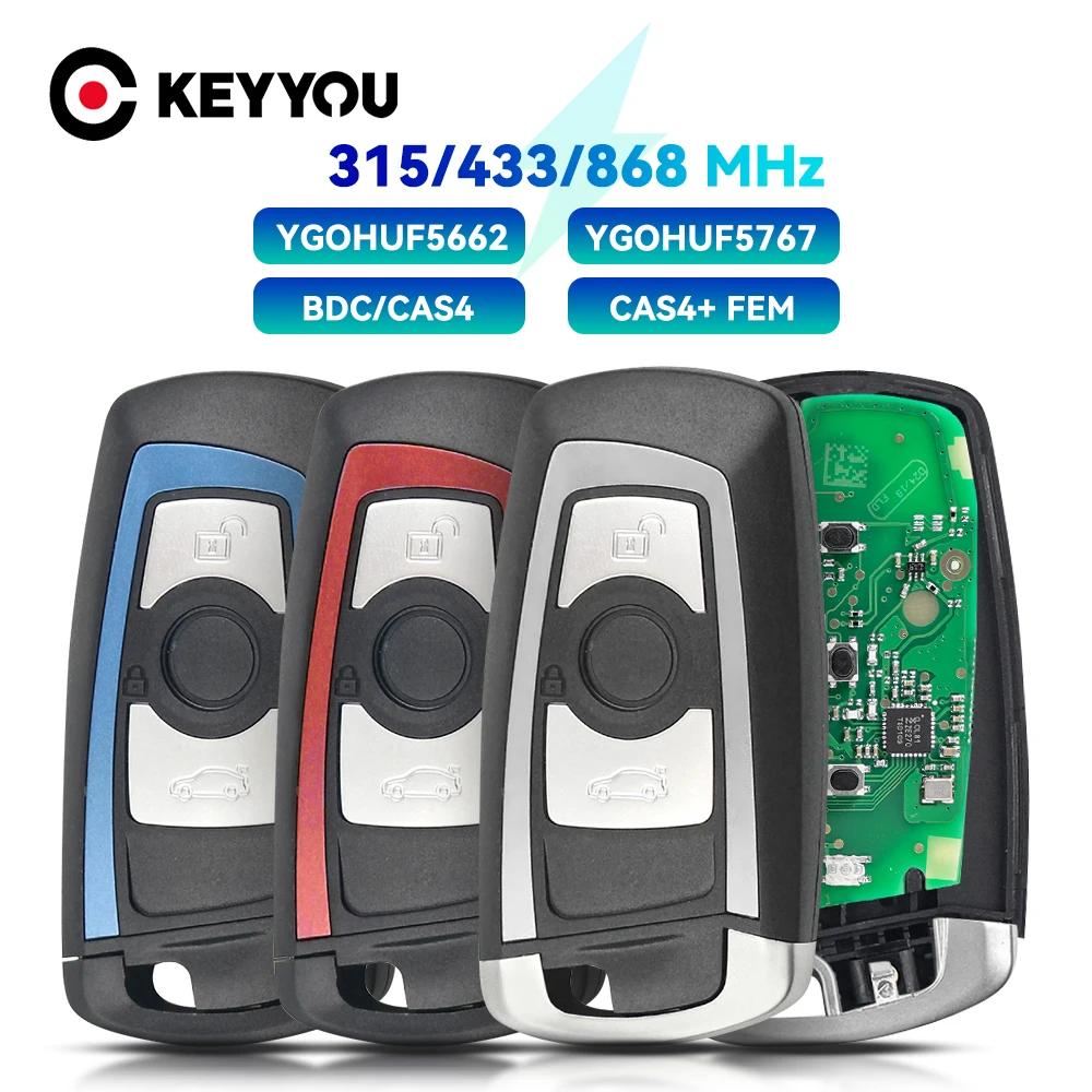 EllYYOU-Clé à distance intelligente pour BMW, 315 boutons, YGOHUF5662, YGOHUF5767, 434MHz, 868 MHz, 