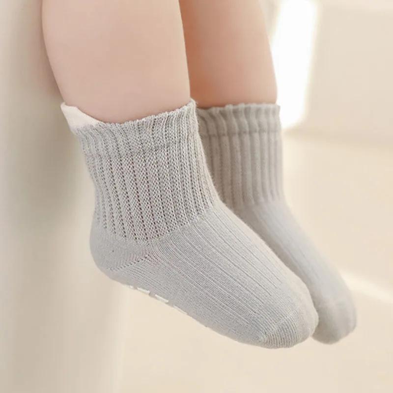 3 paires de chaussettes en coton pour enfants, garçons et filles, mignonnes, confortables, respirant