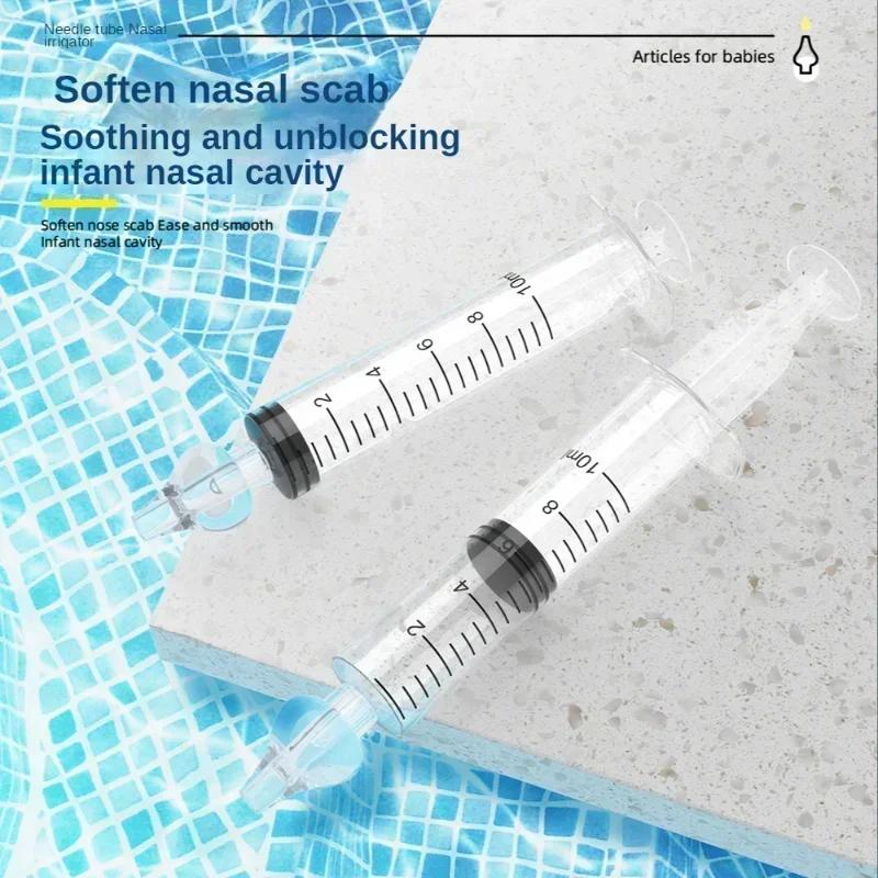 Seringue d'aspirateur Nasal pour bébé, 10ML, nettoyeur de nez pour bébé, rinite, lave-nez, irrigateu