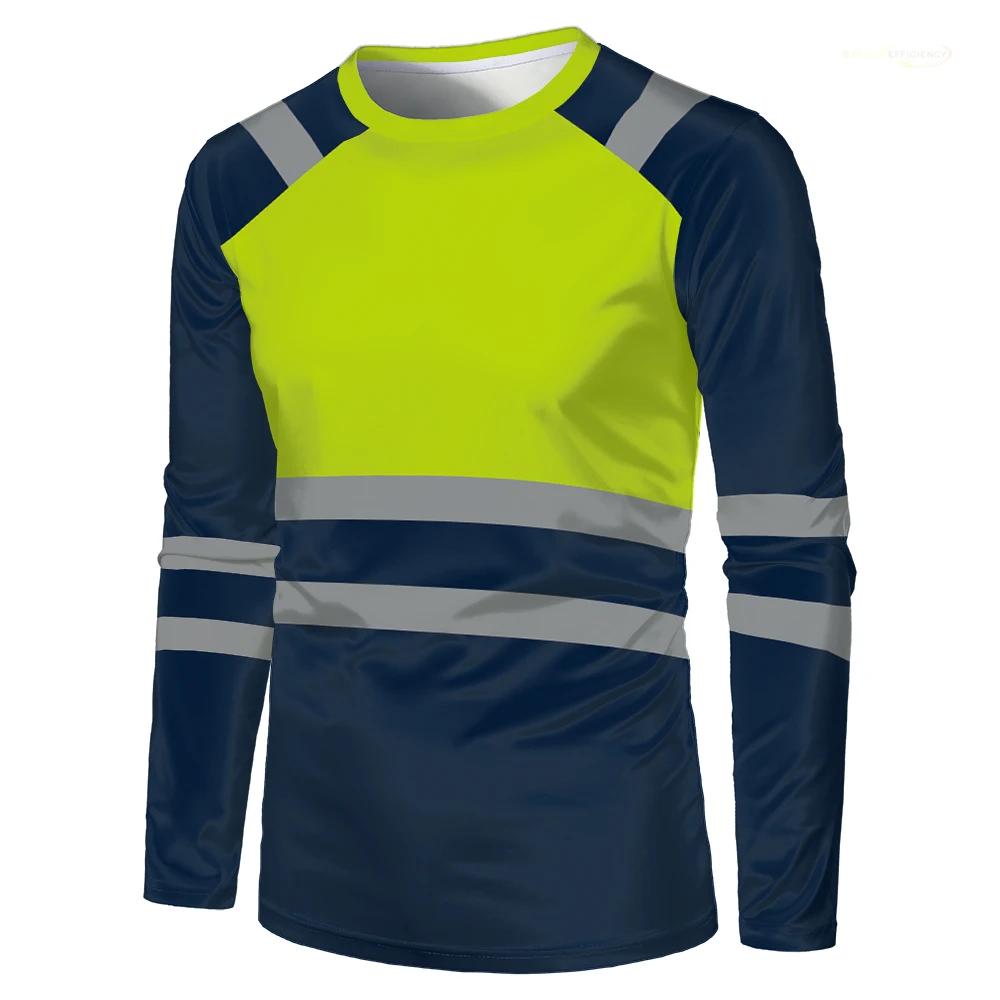 Vêtements de travail de sécurité pour hommes, de haute qualité, séchage rapide, respirant, hauts de 
