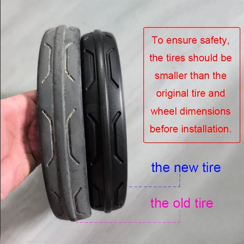 Pneu de roue de Buggy pour poussette Uppababy Vista V1 V2, couvercle de pneu avant ou arrière en PU 