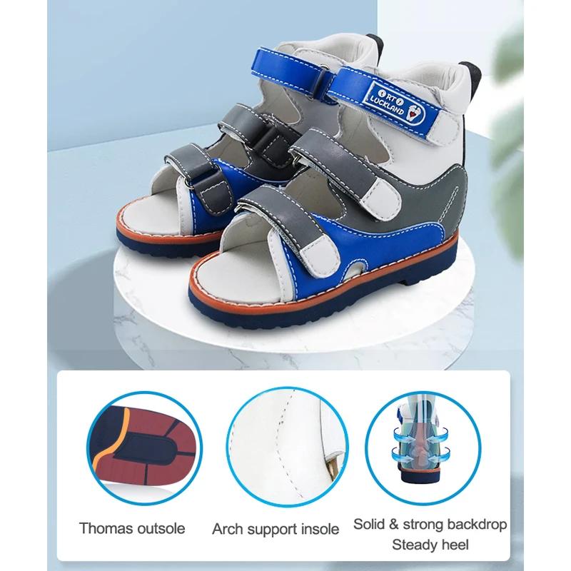 Orinformations Uckland-Sandales d'été pour enfants, chaussures orthopédiques 4 roues motrices pour e