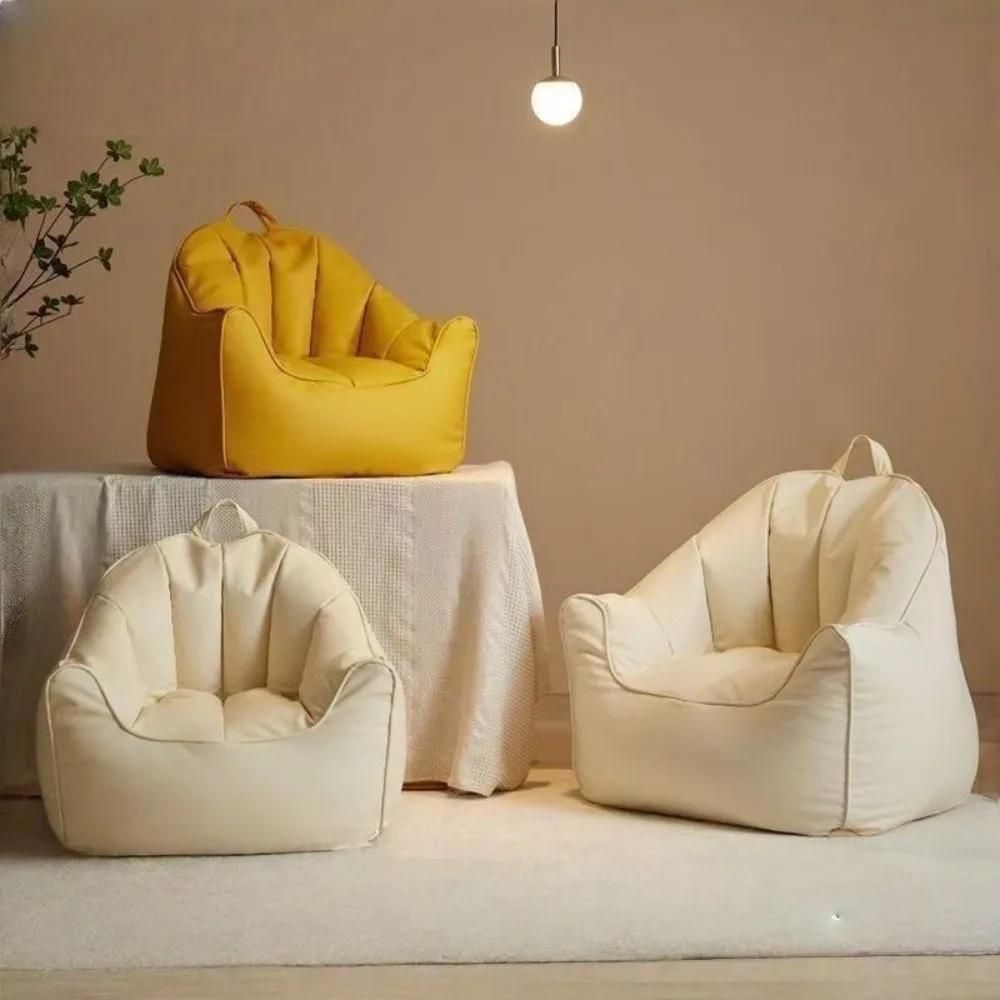 Mini canapé paresseux pour enfant, fauteuil de lecture, pouf individuel imperméable pour balcon, cha