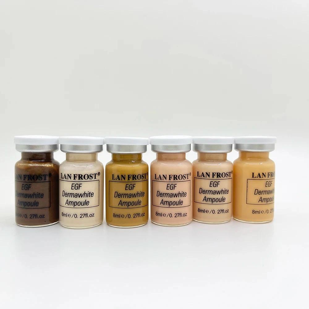 Corée 8ml saumon ADN BB crème lueur démarreur sérum Kit fond de teint blanchissant hydratant rajeuni