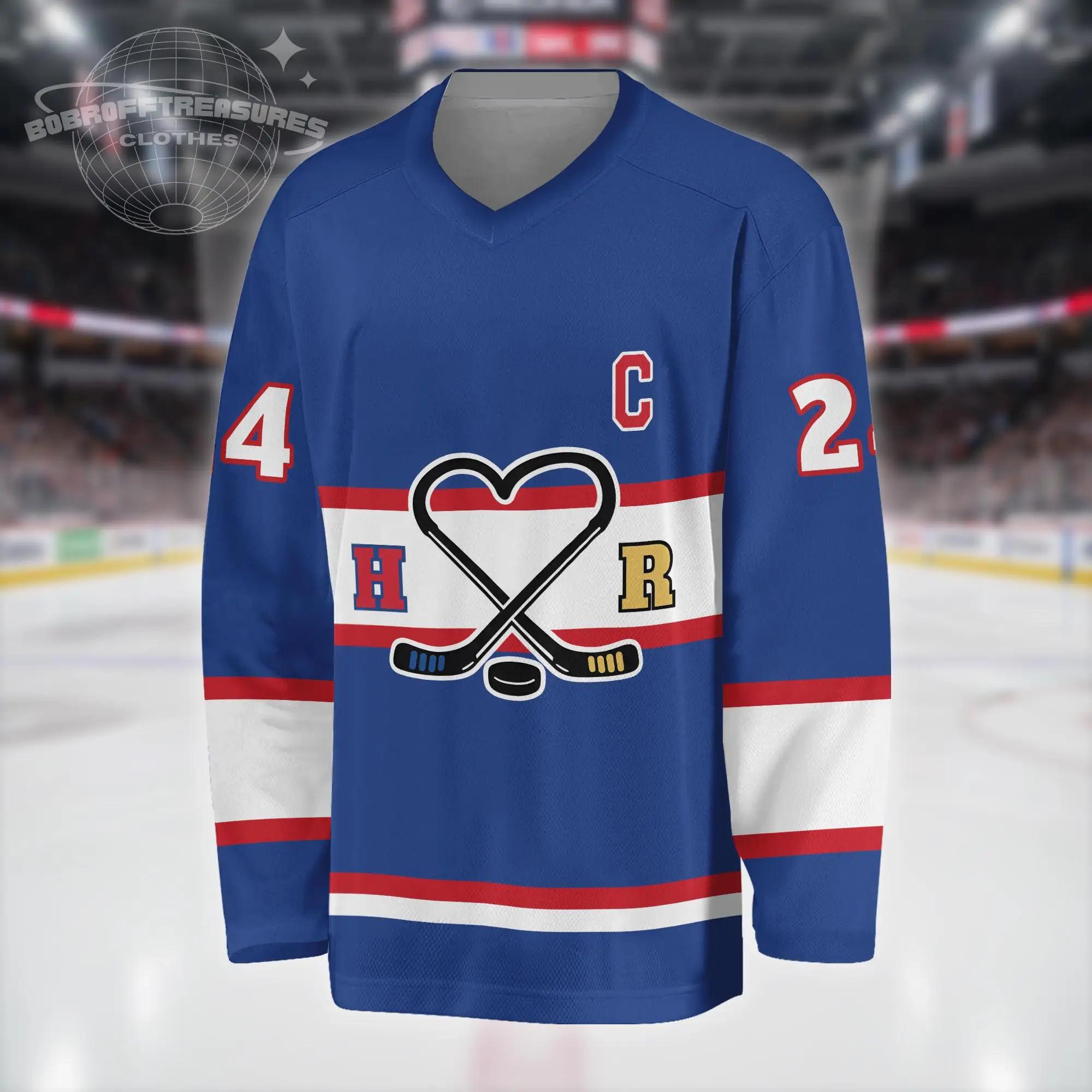 Maillot de hockey inspiré de la rivalité, maillot de hockey Ilya Rozanov Shane Hollander, t-shirt, m