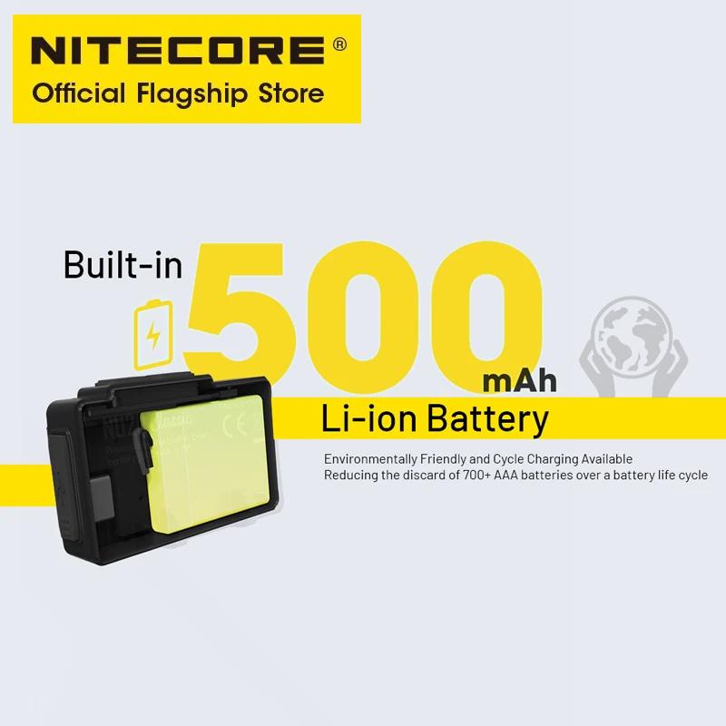 NITECORE NU20 lampe frontale Rechargeable USB-C classique 38 g phare Ultra léger pour sac à dos Camp