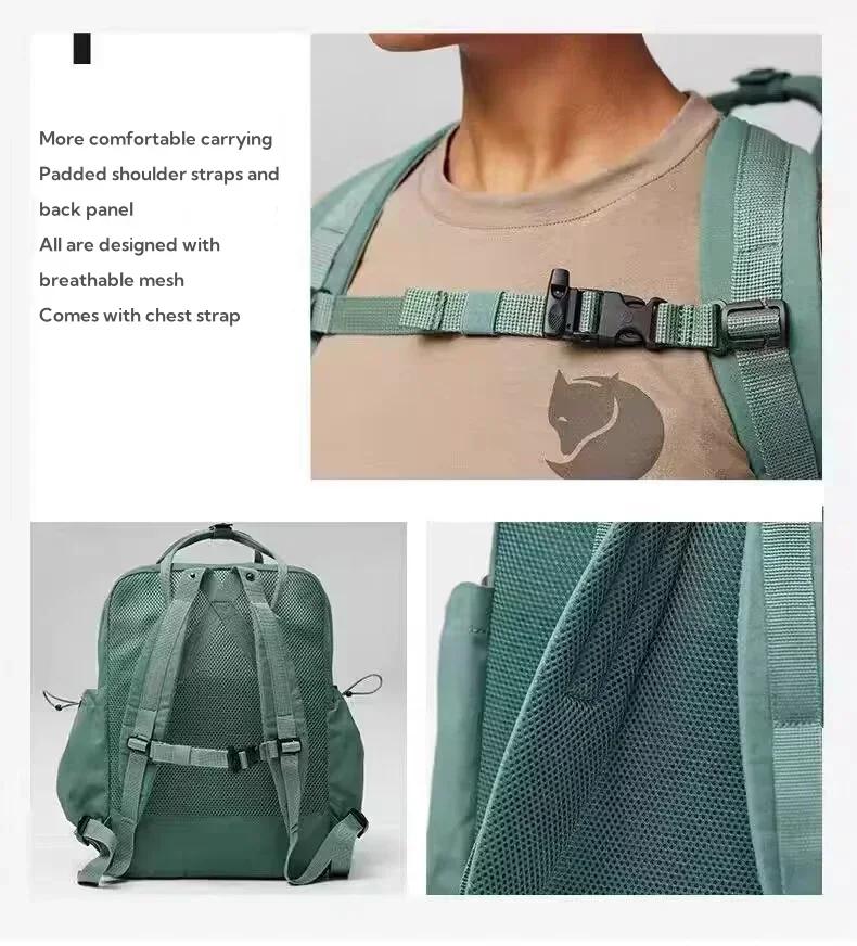 Fjallraven sac à dos classiques Outlong haute capacité en plein air hommes et femmes multifonctionne