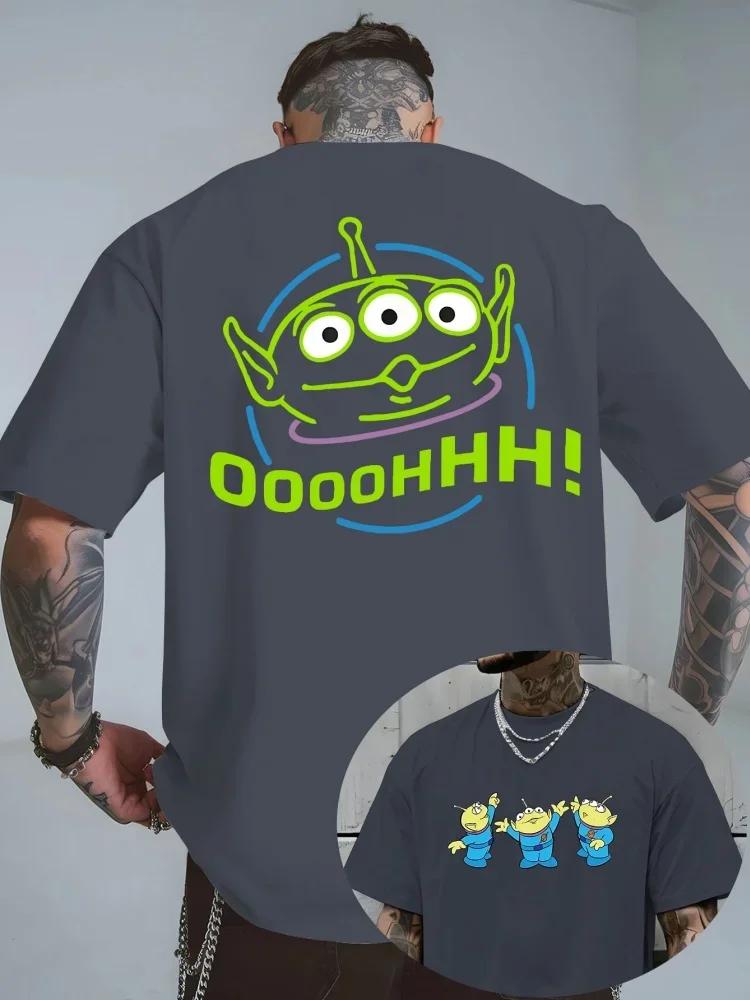 T-shirt imprimé Alien du film d'animation Disney Toy Story 2026, nouvelle tendance estivale pour hom
