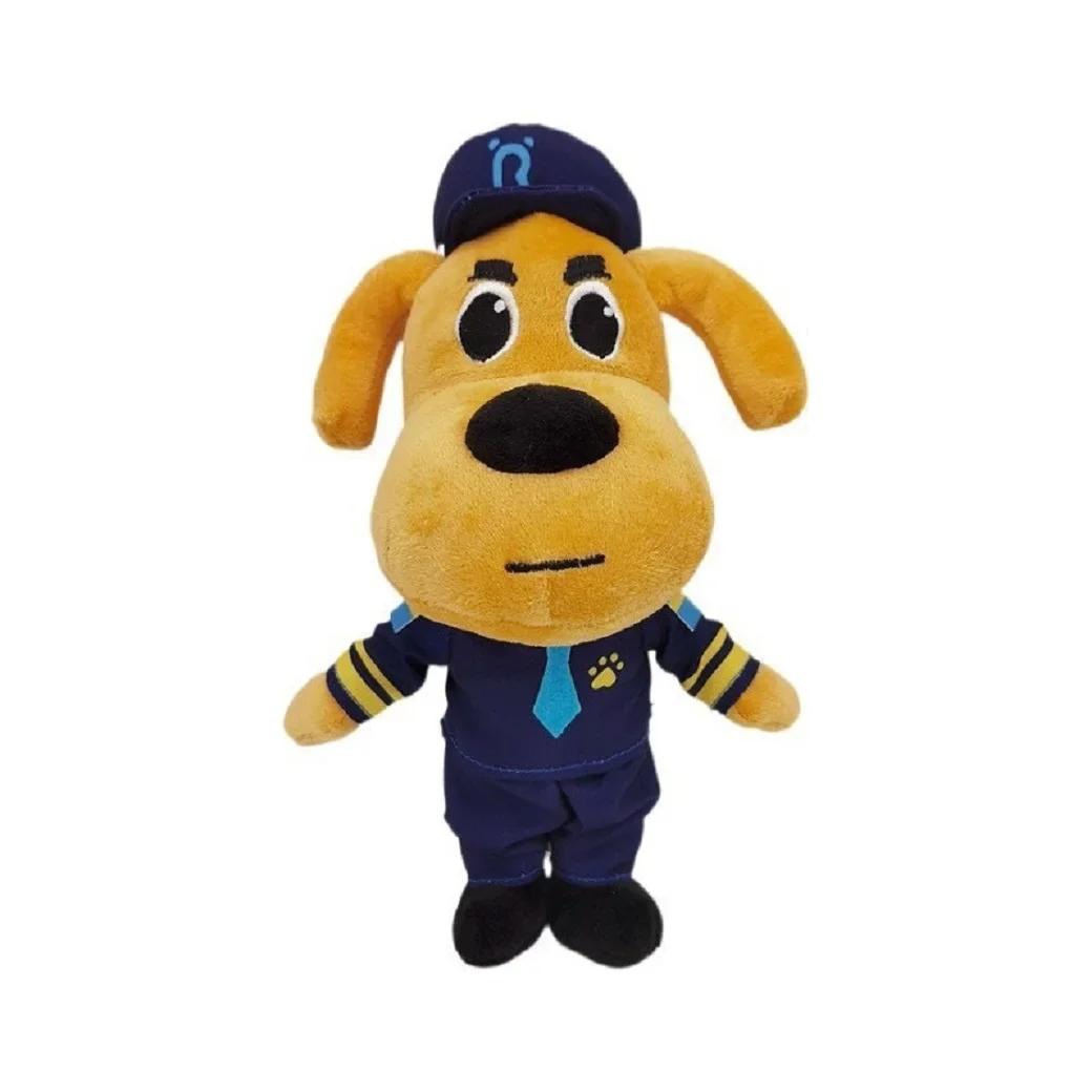 Nouveau shérif Labrador chien en peluche jouet sécurité sergent Labrador loup chien dessin animé pou