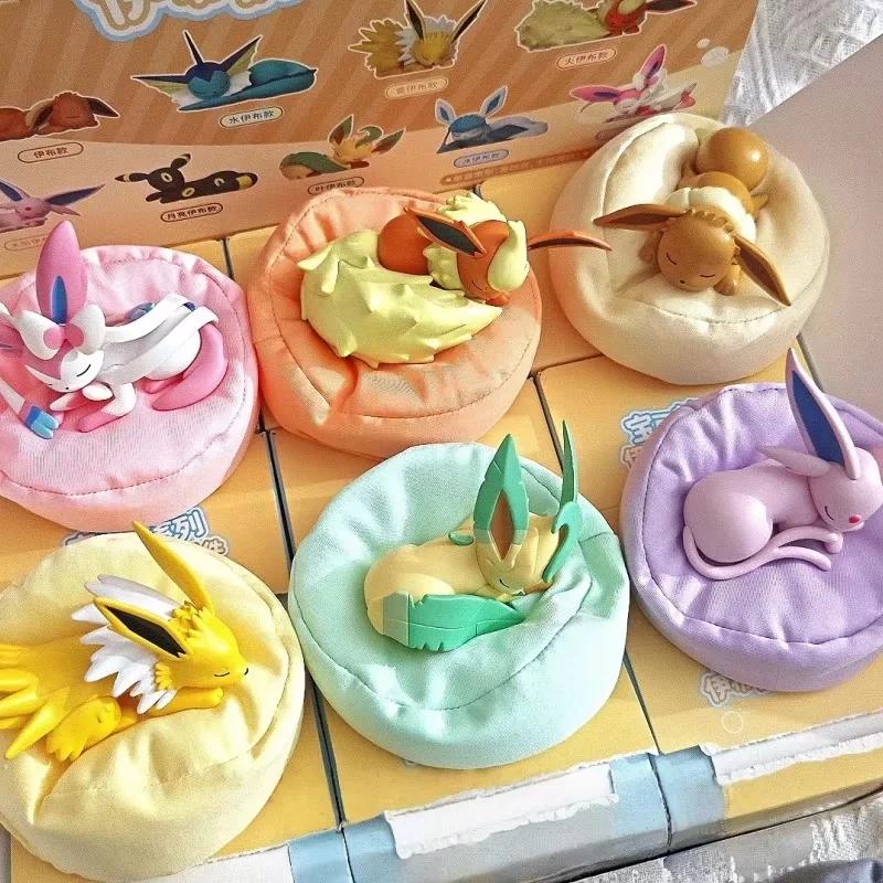 Offre Spéciale : Boîte Mystère Série Pokémon Eevee en Position Dormante – Sylveon, Umbreon, Flareon,