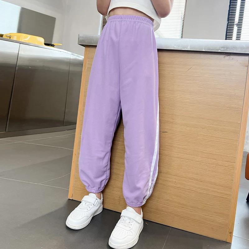 1/3 pièces enfants été couleur unie pantalons de sport de base garçons décontracté Joker taille élas