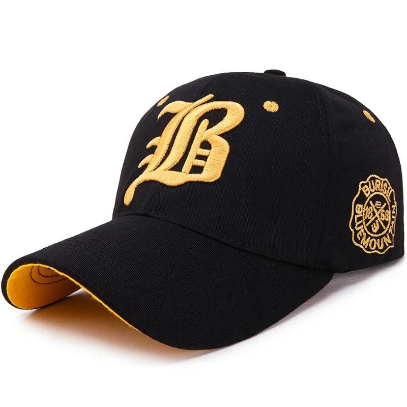 Casquette de baseball pour hommes et femmes, chapeau d'été en coton brodé, casquette Hip-Hop, chapea