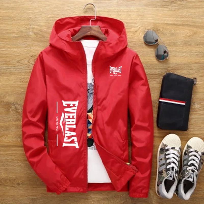 Veste à capuche zippée coupe-vent pour homme 2026 – Tenue décontractée et sportive pour le streetwea