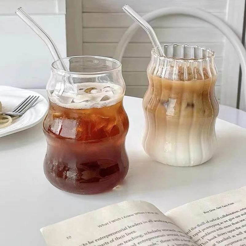 Pailles en verre écologiques réutilisables, 1 à 10 pièces, en métal avec brosses, pour boissons, Smo