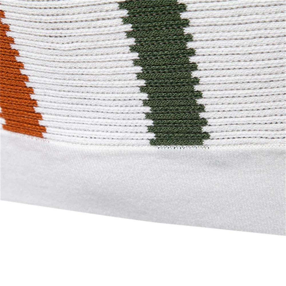 AIOPESON Polo en tricot côtelé pour homme pour tenue décontracté à rayures respirantes avec col conf
