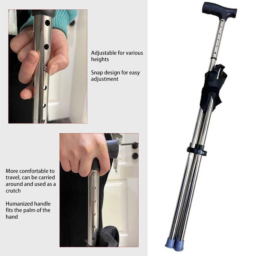 Canne pliable, siège facile à transporter, tabouret Portable, chaise pliante, poignée antidérapante,