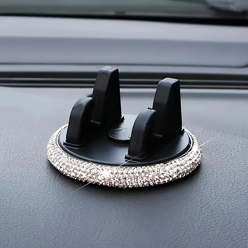 Support de téléphone portable pour voiture - Élégant et polyvalent, adapté à une pose horizontale et