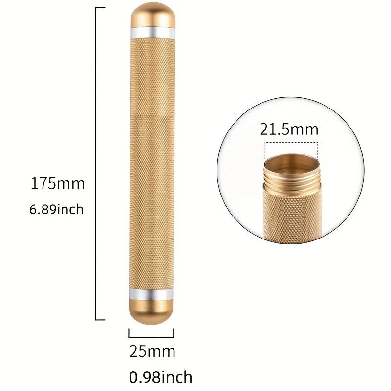 Humidor en aluminium de grande taille, Tube de cigares, étui résistant à l'humidité, accessoires pou