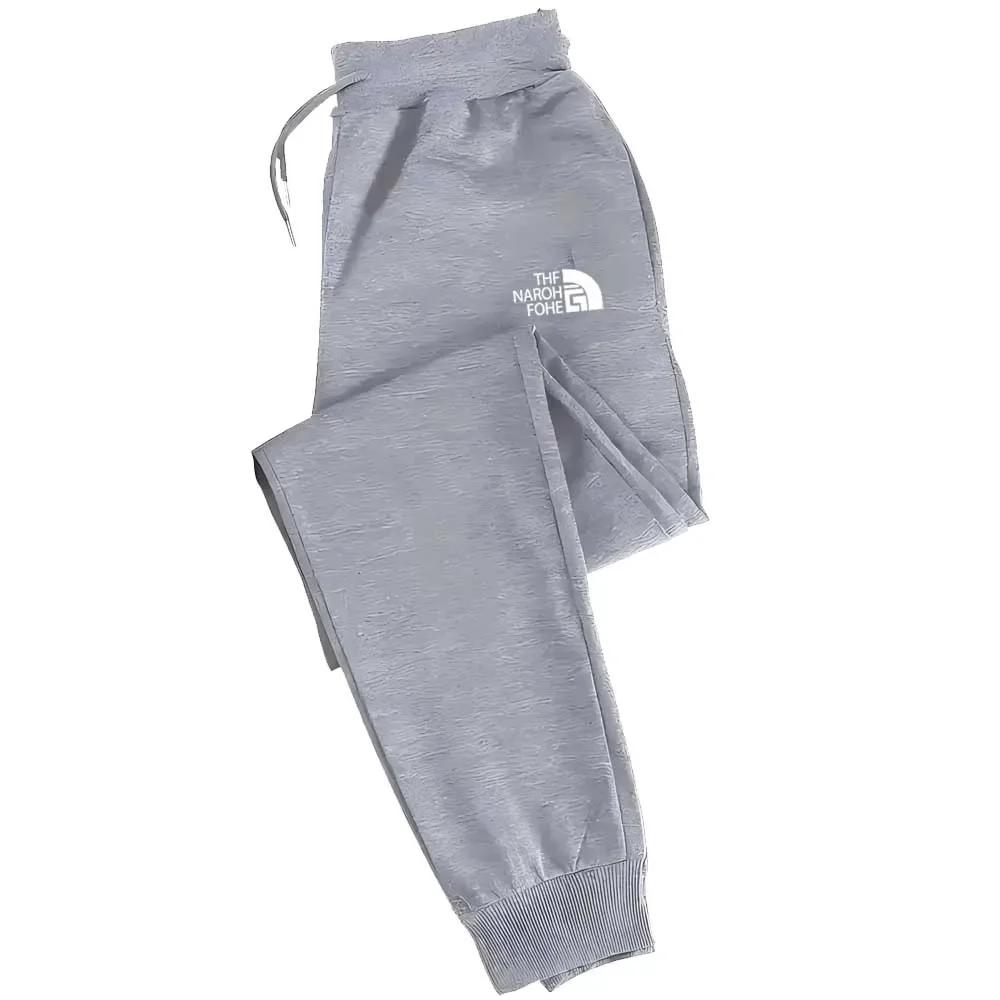 Joggers décontractés pour hommes avec cordon de serrage élastique à la taille et aux chevilles à rev