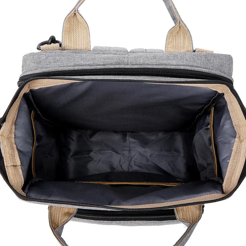 Nouveau Sac à Langer Pliable Multifonctionnel pour Maternité, Sac à Dos pour Biberons et Couches, Sa